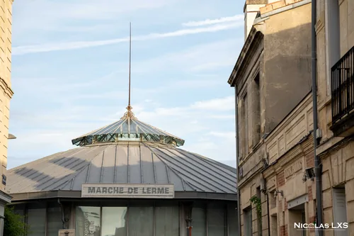 Coupole du marché de Lerme à Bordeaux
